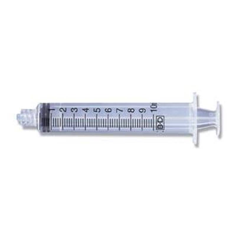 BD Luer-Lok Tip Disposable Syringes, 10 ml - 100 pack