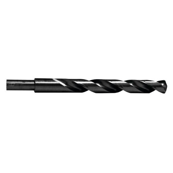 Century Drill and Tool High Speed Steel Drill Bit - Black Oxide, 25/64"