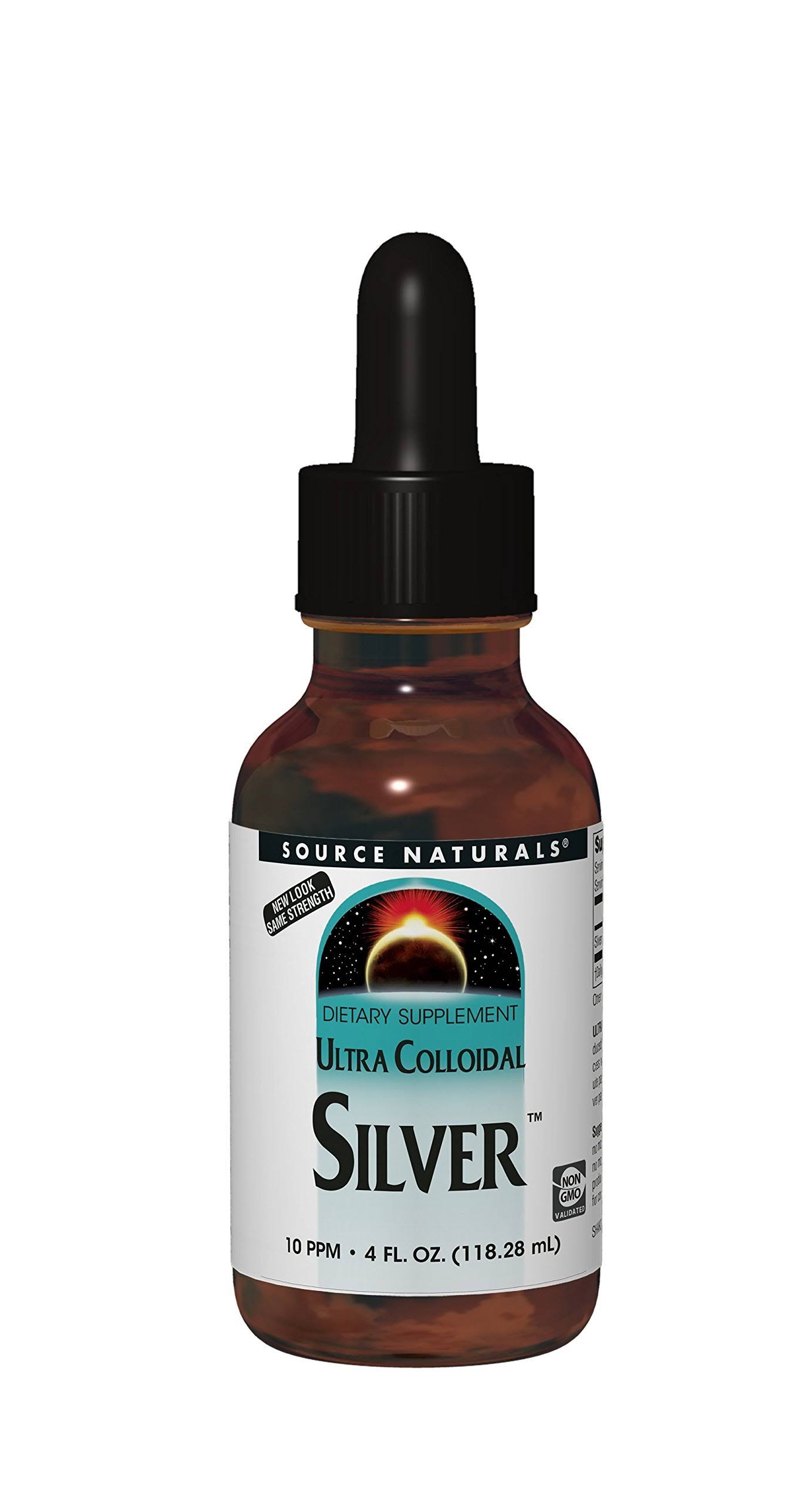 Source Naturals Ultra Colloidal Silver Dietary Supplement - 4oz
