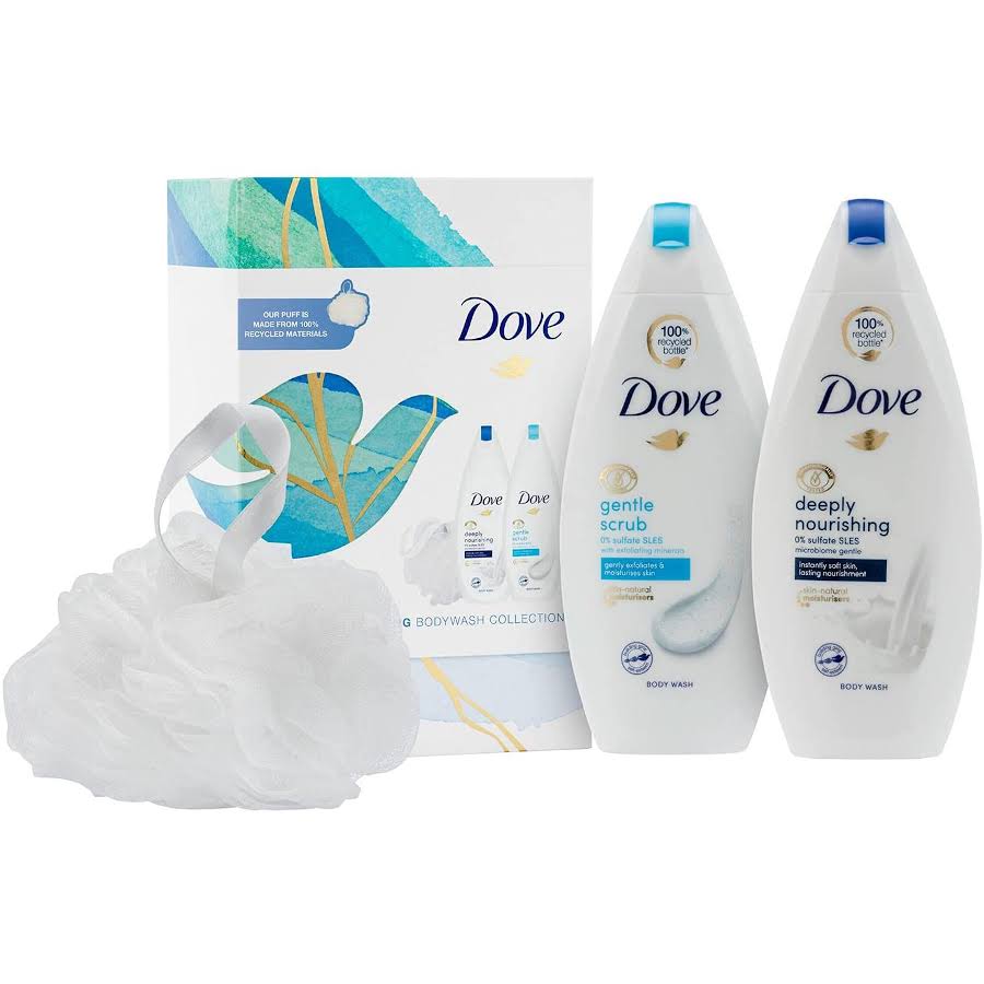 Dove Gently Nourishing Body Wash Collection Gift Set