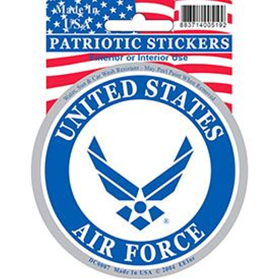 Eagle Emblems Dc0007 Sticker-usaf Symbol Iii (3-1/2")