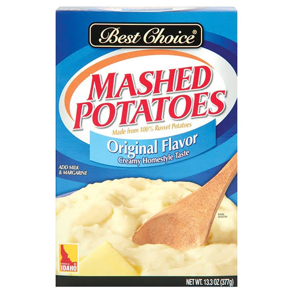 Best Choice Original Flavor Mashed Potatoes - 13.3 oz
