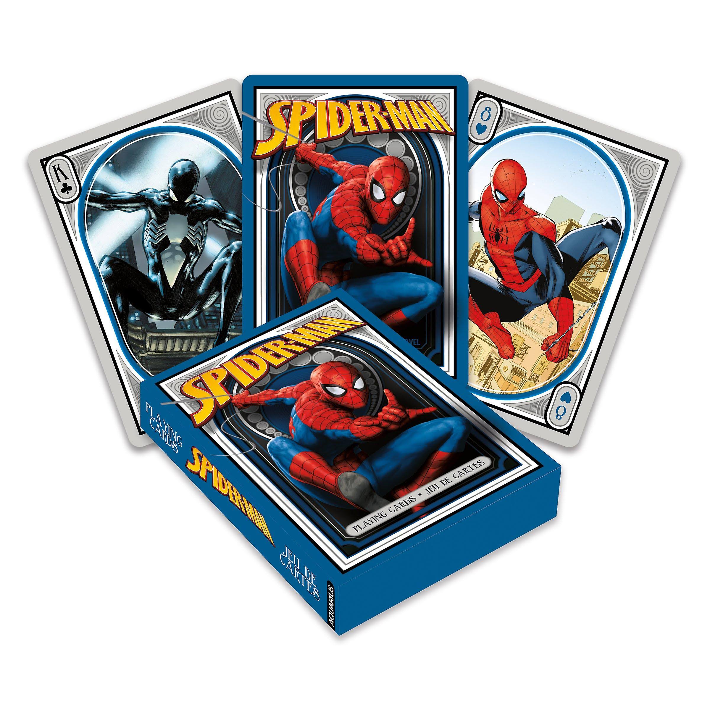 Aquarius Marvel - Spider-Man Playing Cards