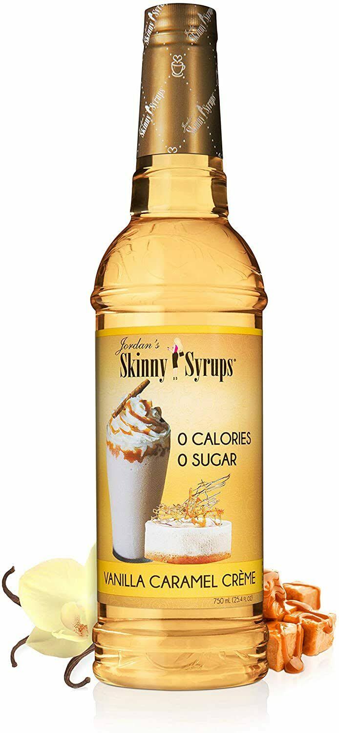 Jordan's Sugar Free Vanilla Caramel Skinny Syrup - 25.4oz