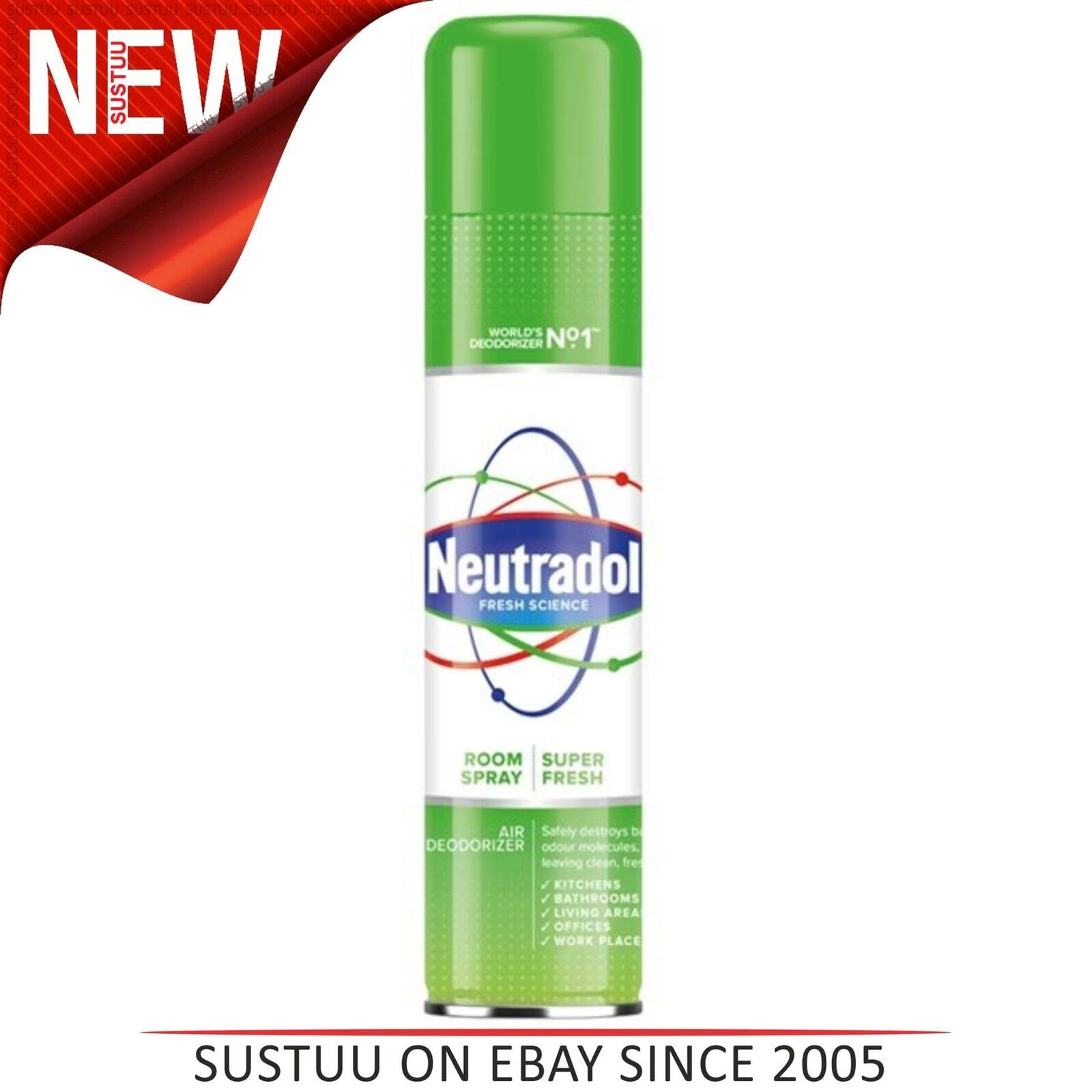 Neutradol Air Deodorizer Room Spray - Super Fresh, 300ml