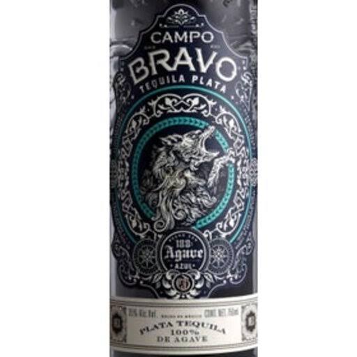 Campo Bravo Plata Tequila 50ml.