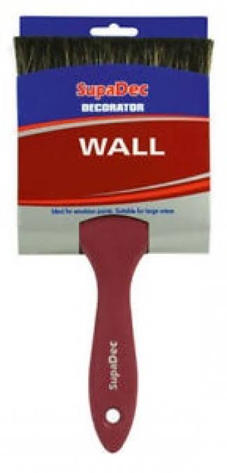SupaDec Decorators Wall Brush Paint Brushes Emulsion Available in 10cm , 13cm & 15cm | Garage | Delivery Guaranteed | Free Shipping On All Orders