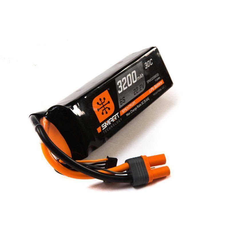 Spektrum Smart LiPo Battery - 3200mAh, 22.2V