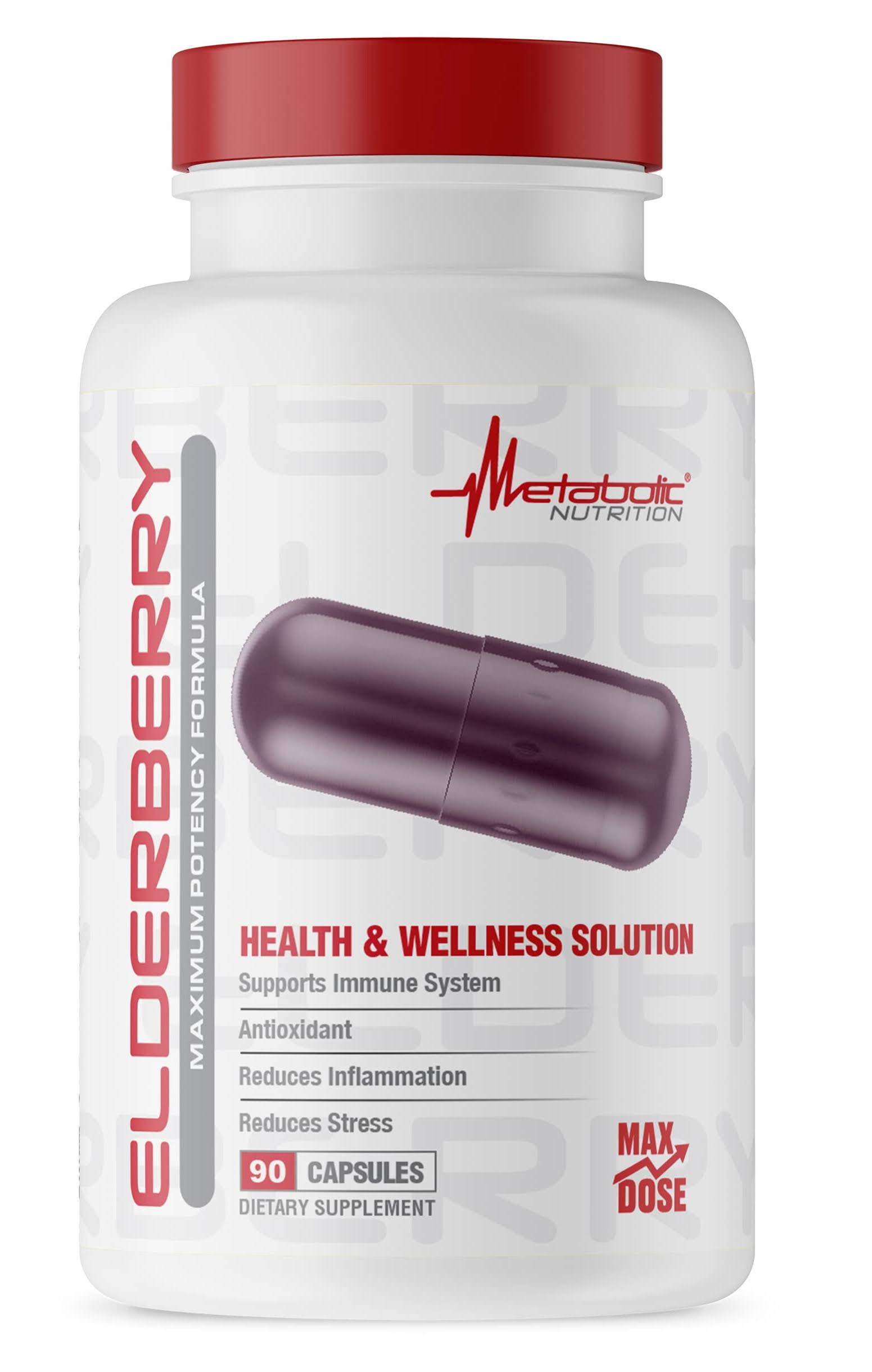 Metabolic Nutrition - Elderberry - 90 Capsules