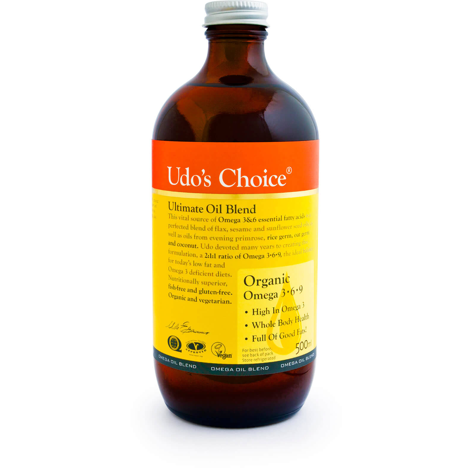 Udo's Choice Organic Ultimate Oil Blend - 250ml