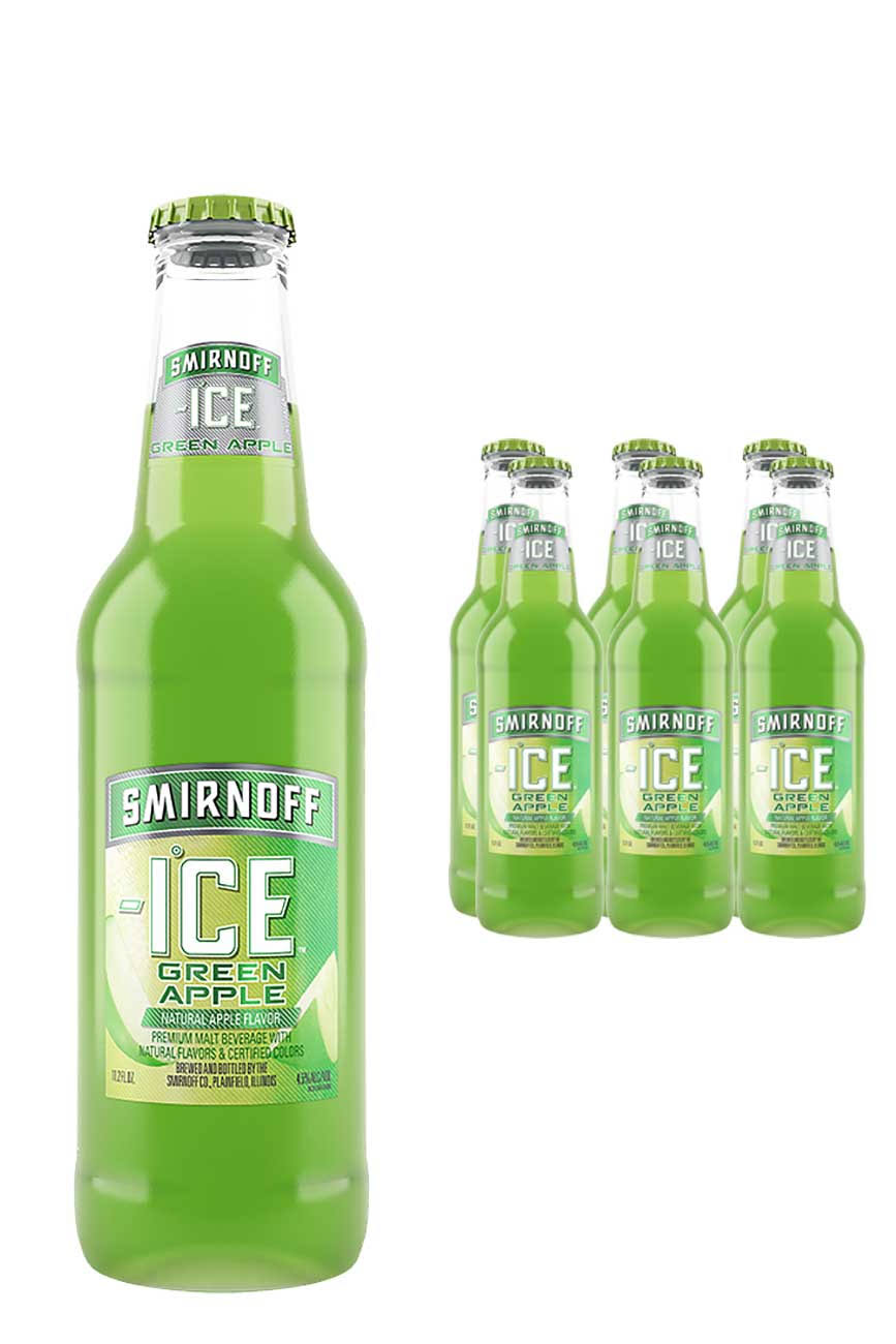 Smirnoff Ice - Green Apple, 24oz