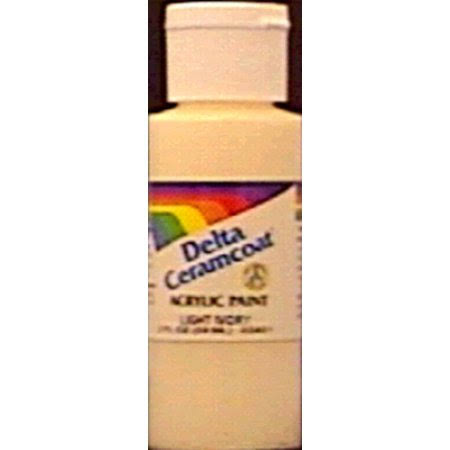 Delta Ceramcoat Acrylic Paint - Opaque Red, 2oz
