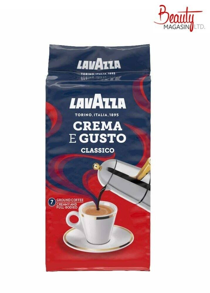 Lavazza Crema E Gusto Roasted Ground Coffee Blend - 250g