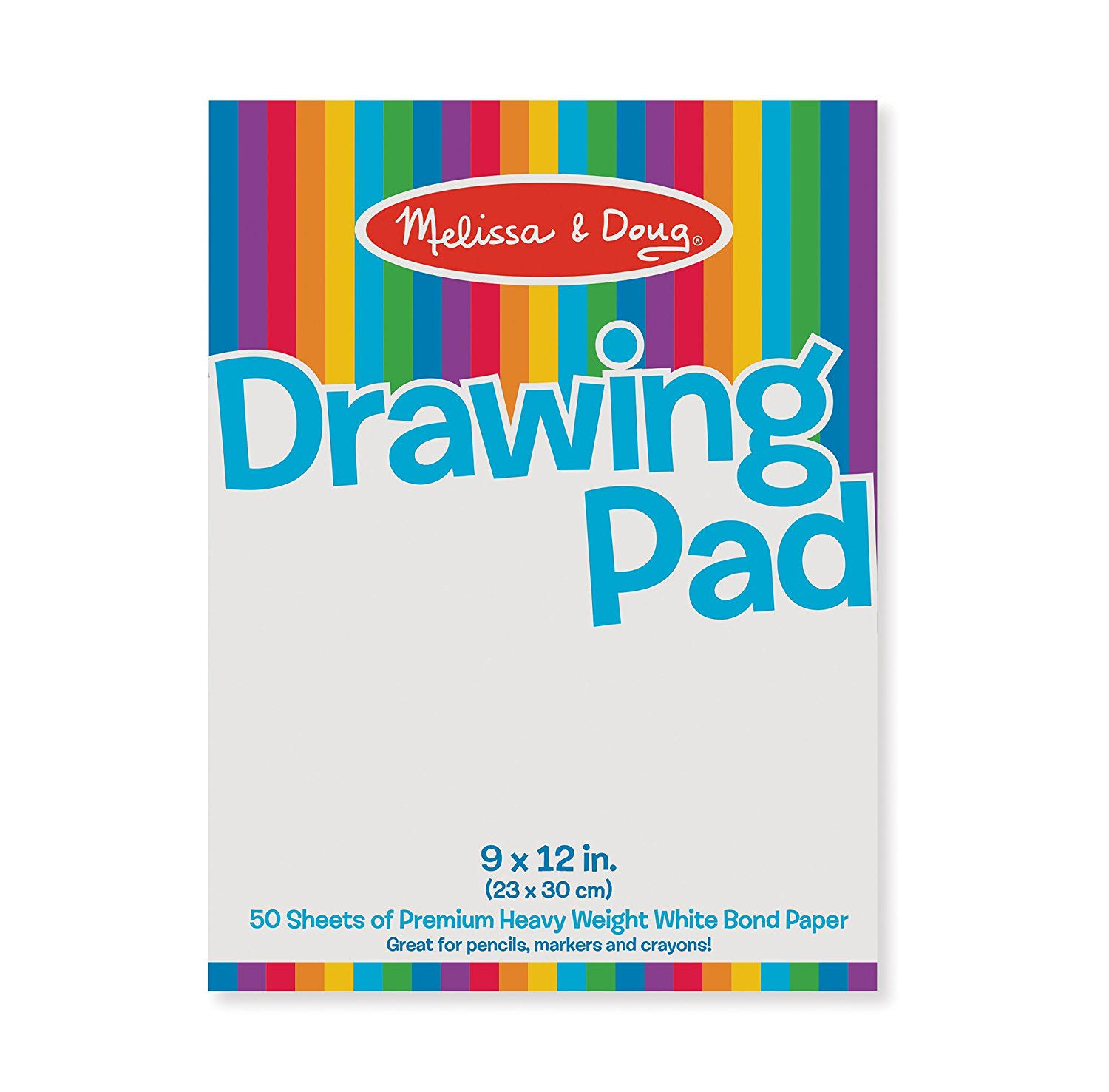 Melissa & Doug Drawing Paper Pad - 9in x 12in