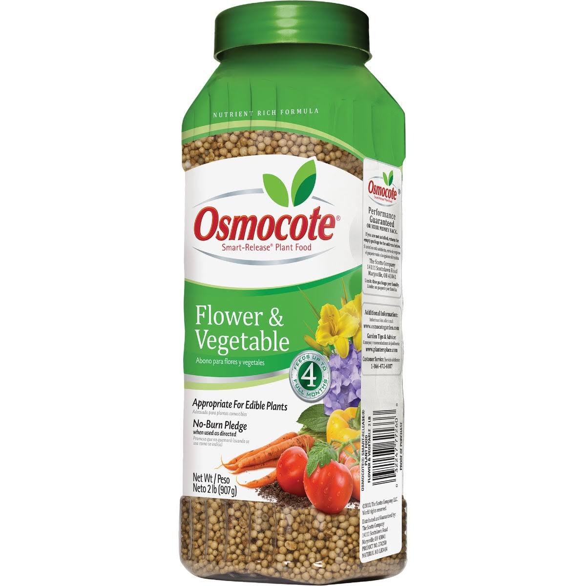 Osmocote Flower and Vegetable Smart Release Plant Food - 2lbs