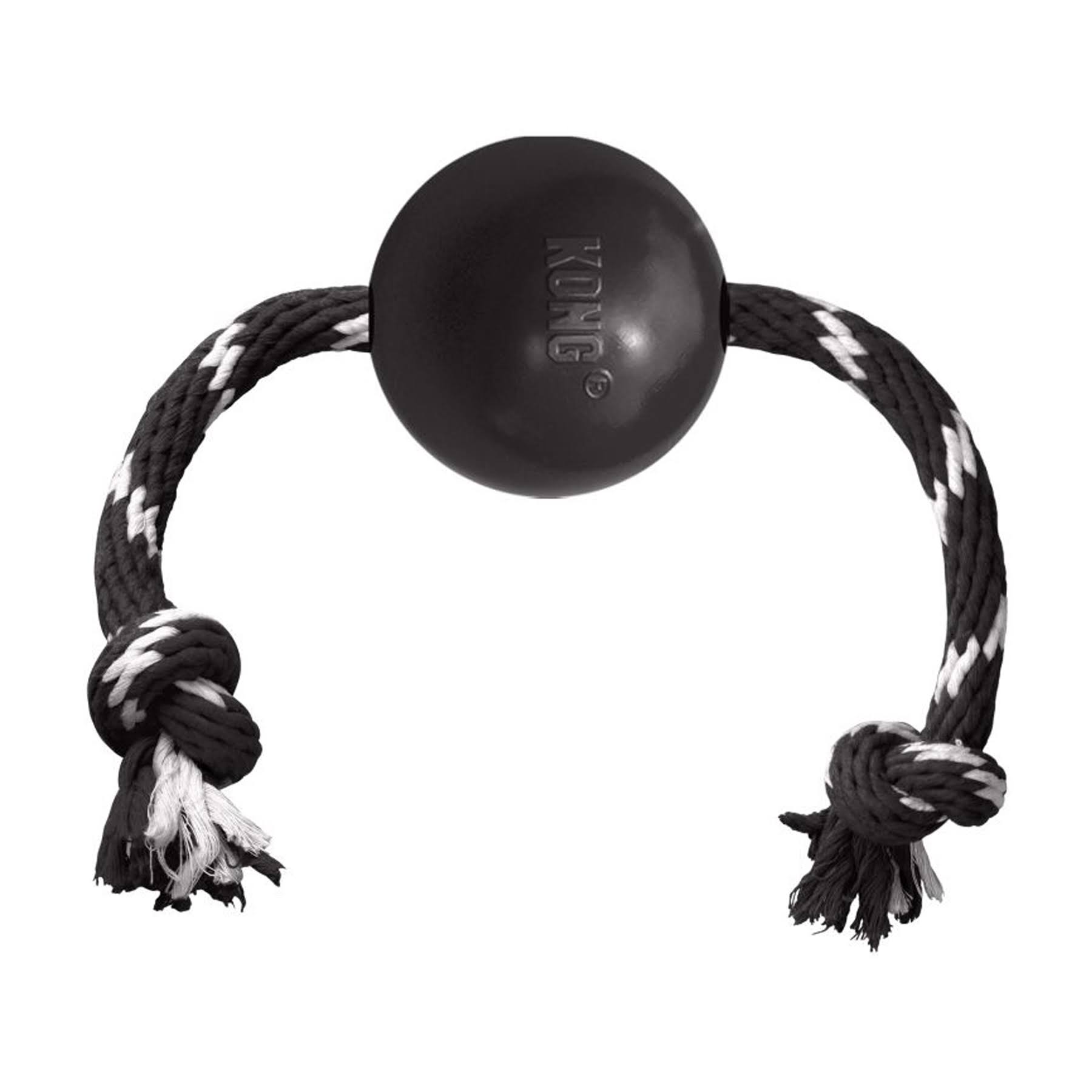 Kong Extreme Ball with Rope Large Dog Toy