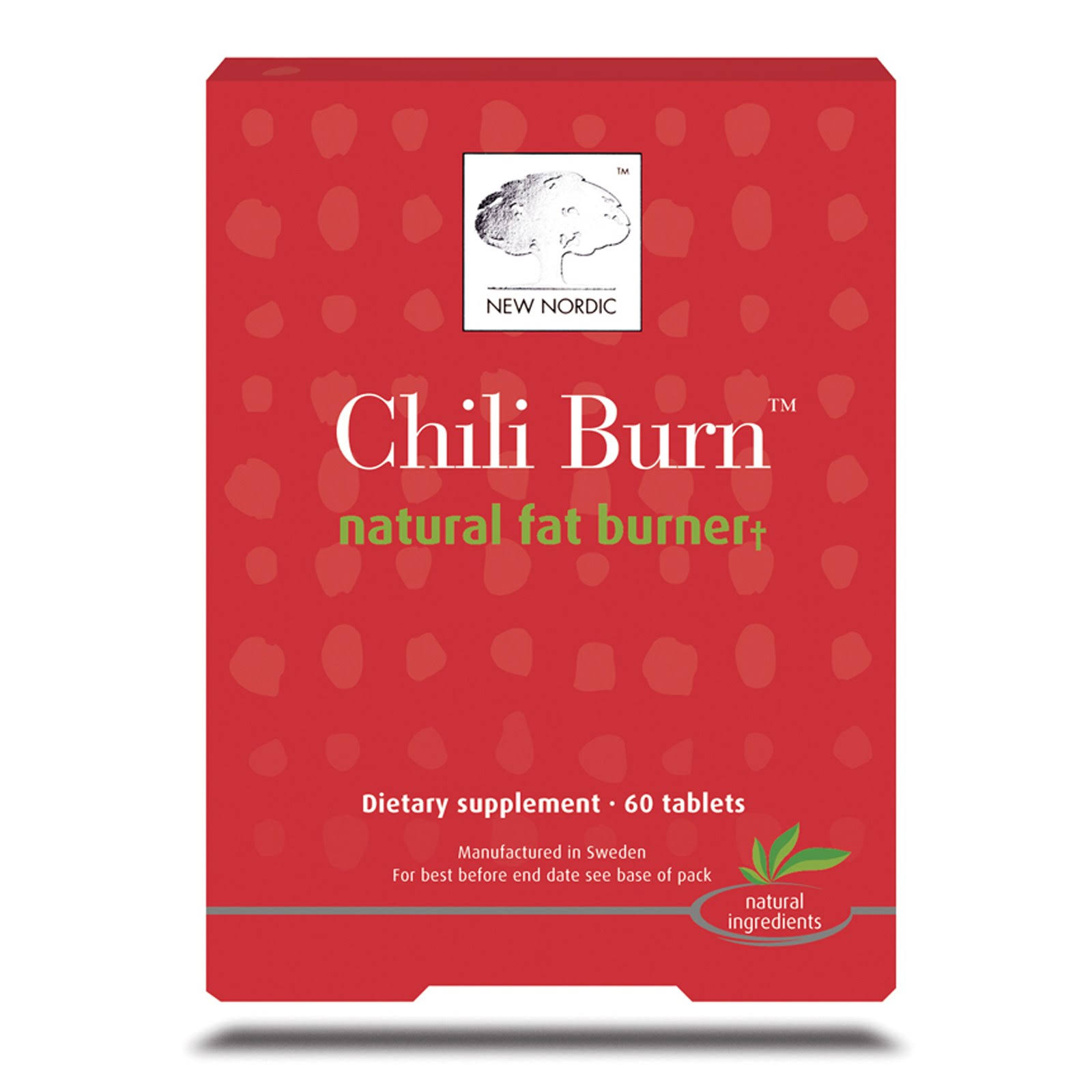 New Nordic Chili Burn Natural Fat Burner - 60 Tablets