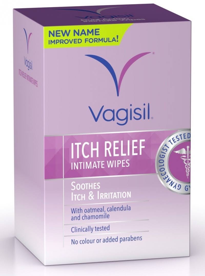 Vagisil Itch Relief Intimate Wipes - 12ct