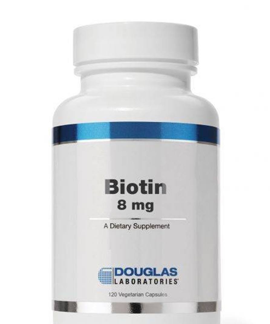 Douglas Laboratories Biotin 8 mg - 120 Vegetarian Capsules