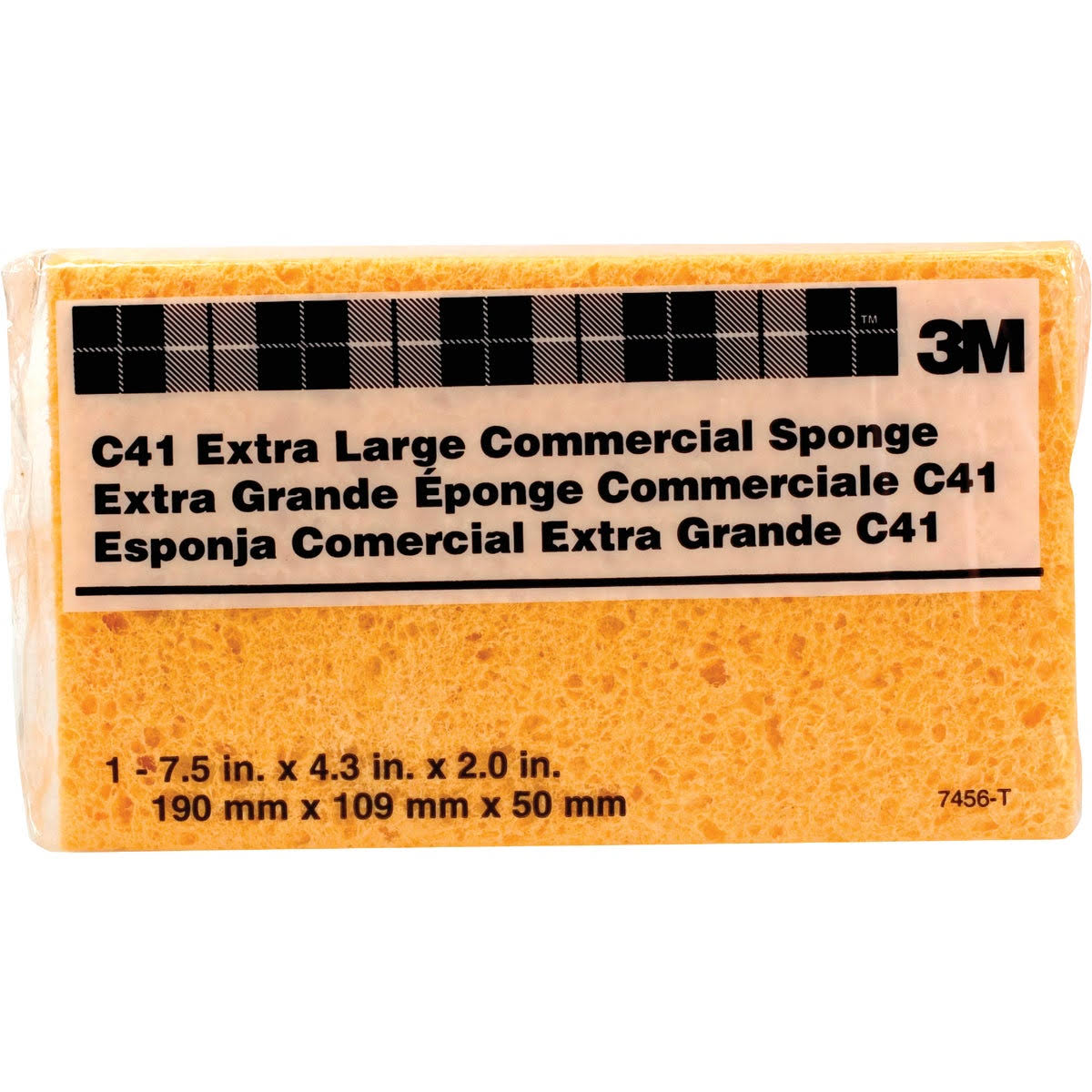 3M C41 7456-T Commercial Sponges - X-Large