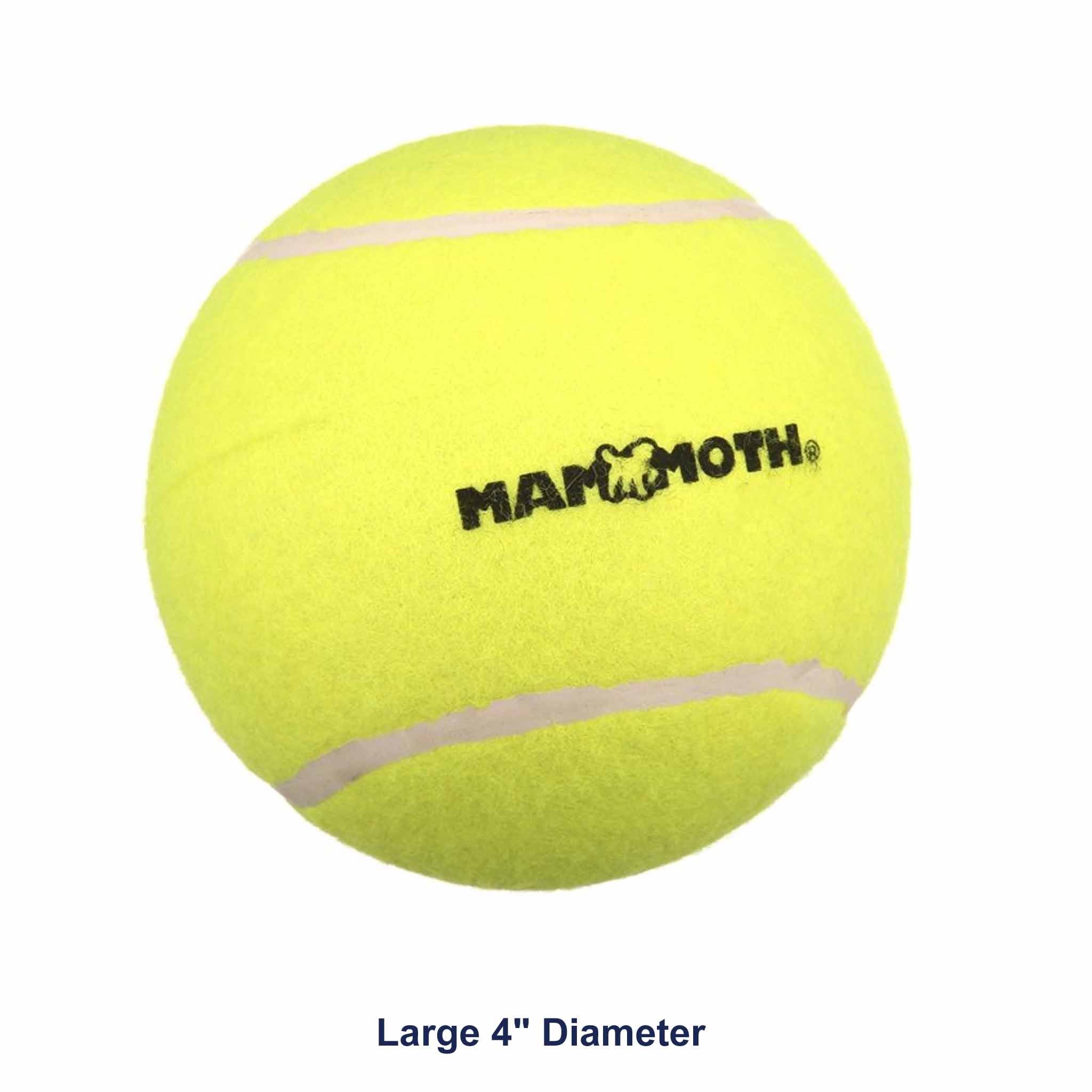 Mammoth Pet Large 4" Tennis Ball Dog Toy