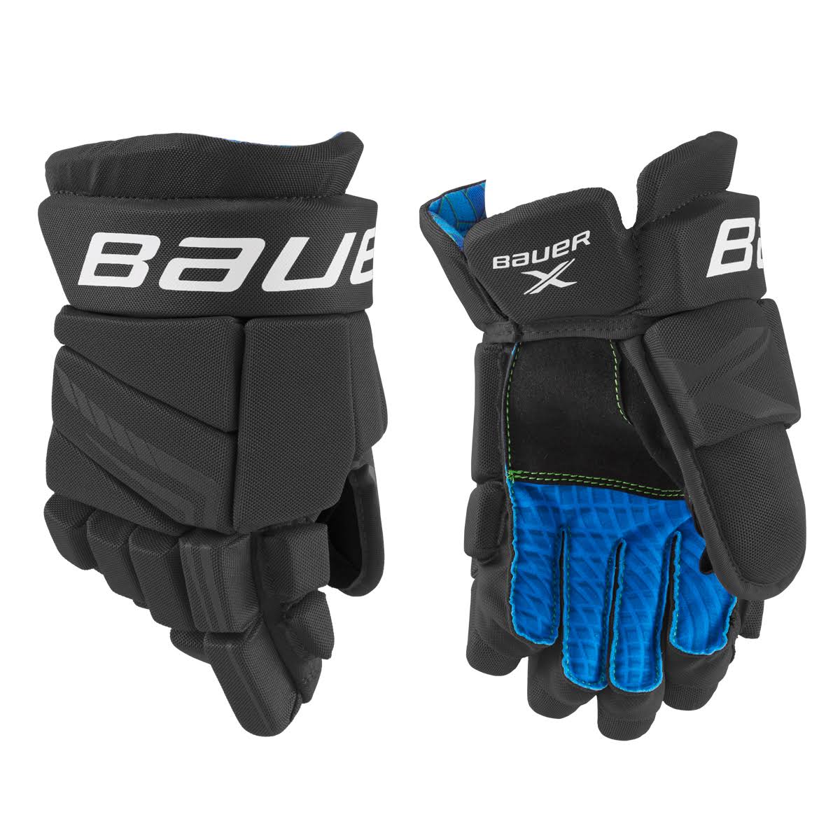 Bauer x Hockey Gloves - Junior - Black - 10.0"