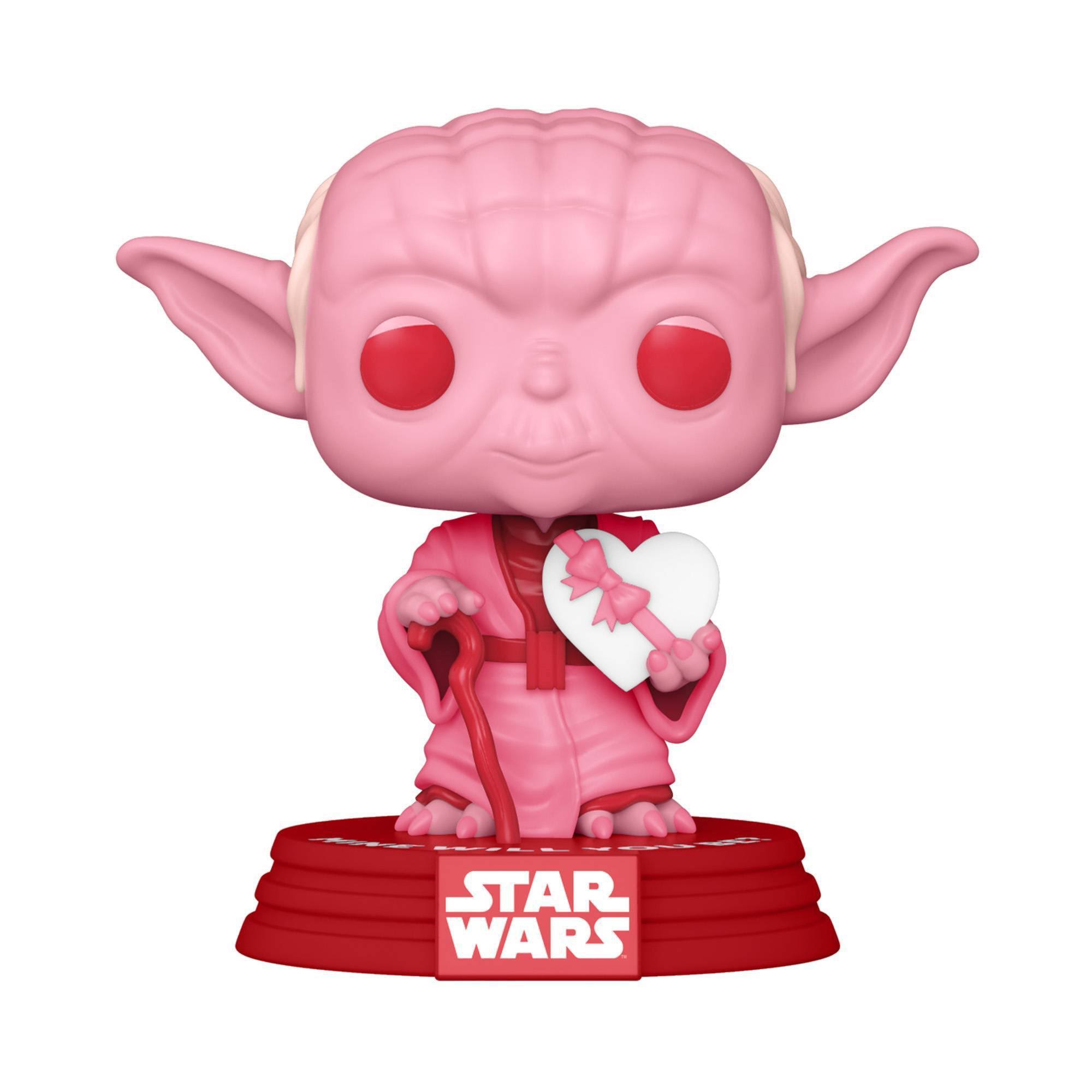 Star Wars Valentines - Yoda with Heart Funko Pop!