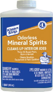 Odorless Mineral Spirits (klean Strip), Qksp945, Price/EA