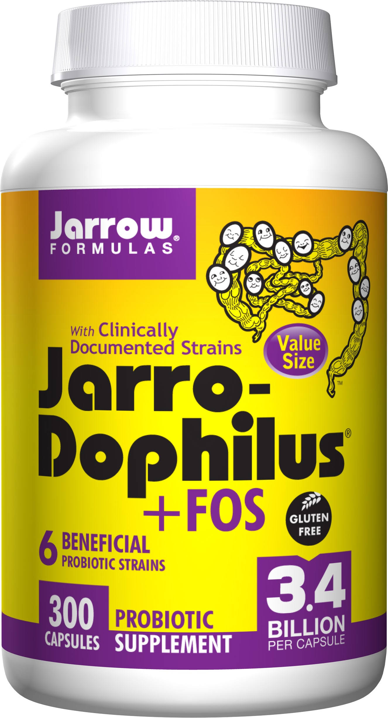 Jarrow Formulas Jarro-Dophilus FOS - 300 Capsules