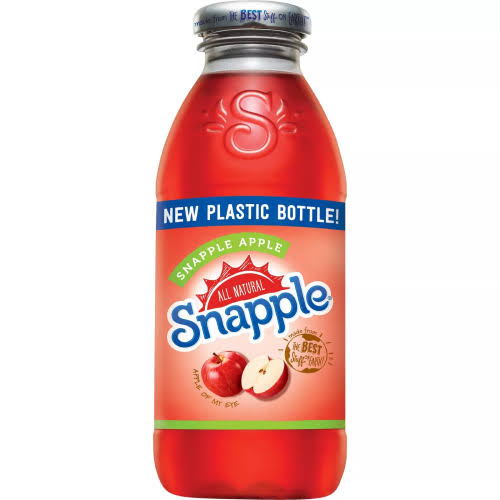 Snapple Apple Plastic Bottle 16oz