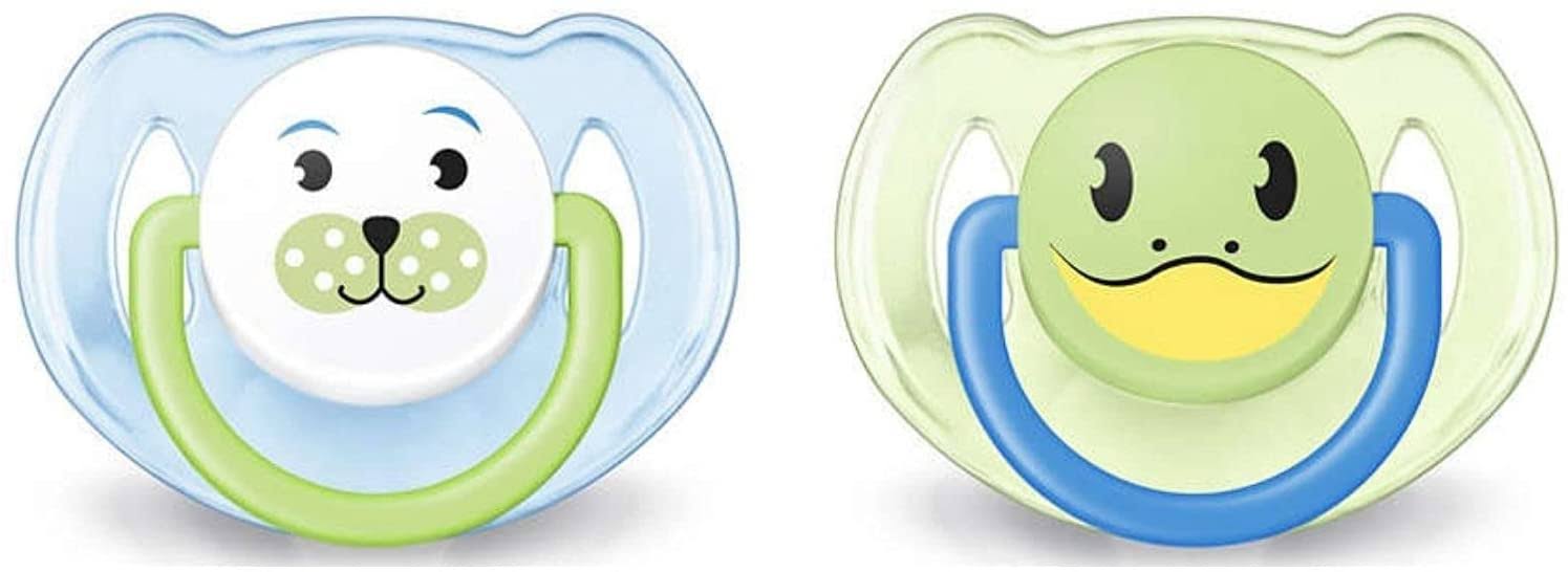 Philips Avent Animal Orthodontic Soothers - 6-18 months, 2 Piece