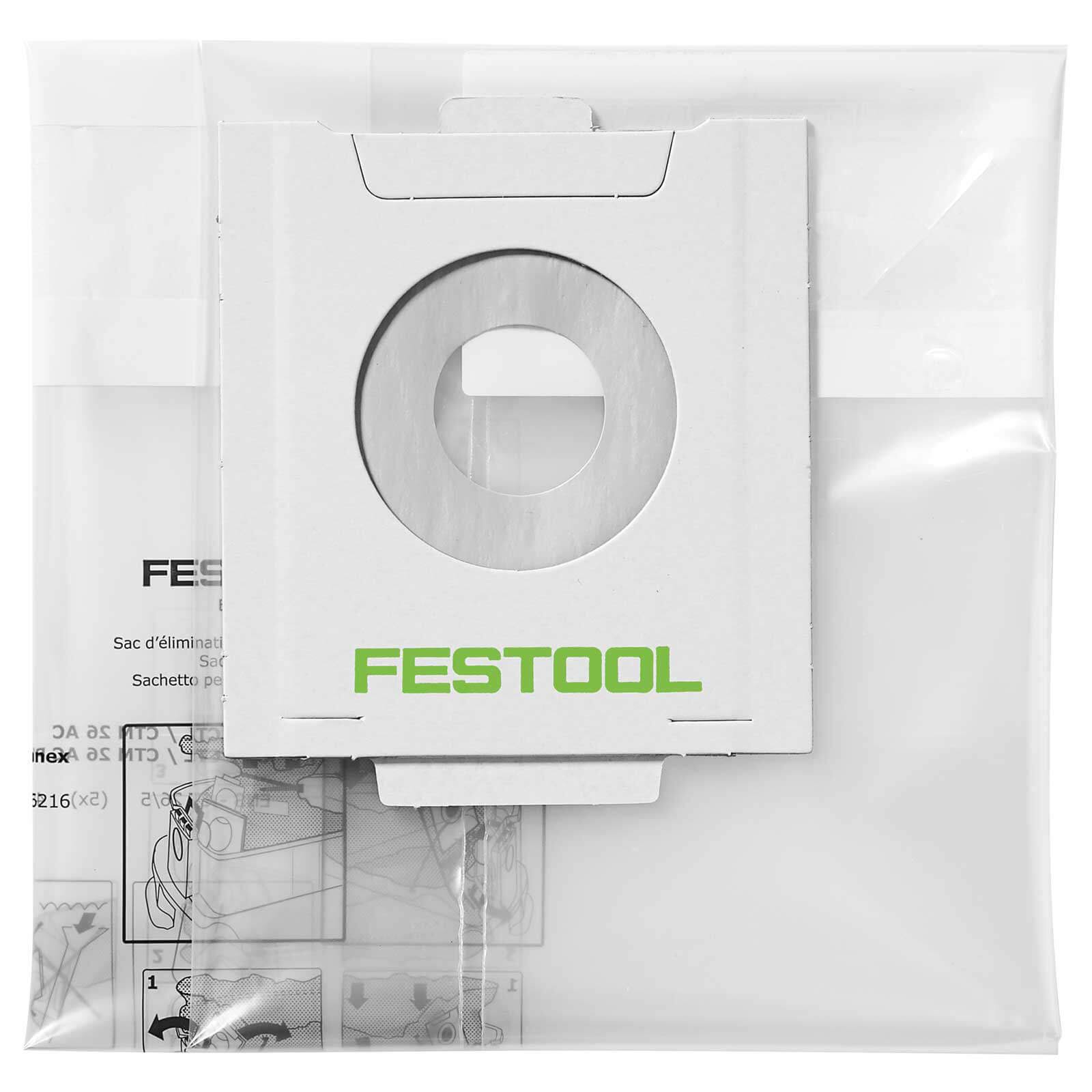 Festool Disposable Dust Liners - x5