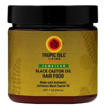 Tropic isle Black jamaican Black castor oil Hair food 4 oz