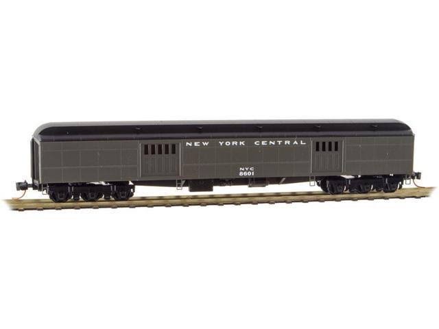 Micro-Trains MTL N-Scale Heavyweight Baggage Car New York Central/NYC #8601, White