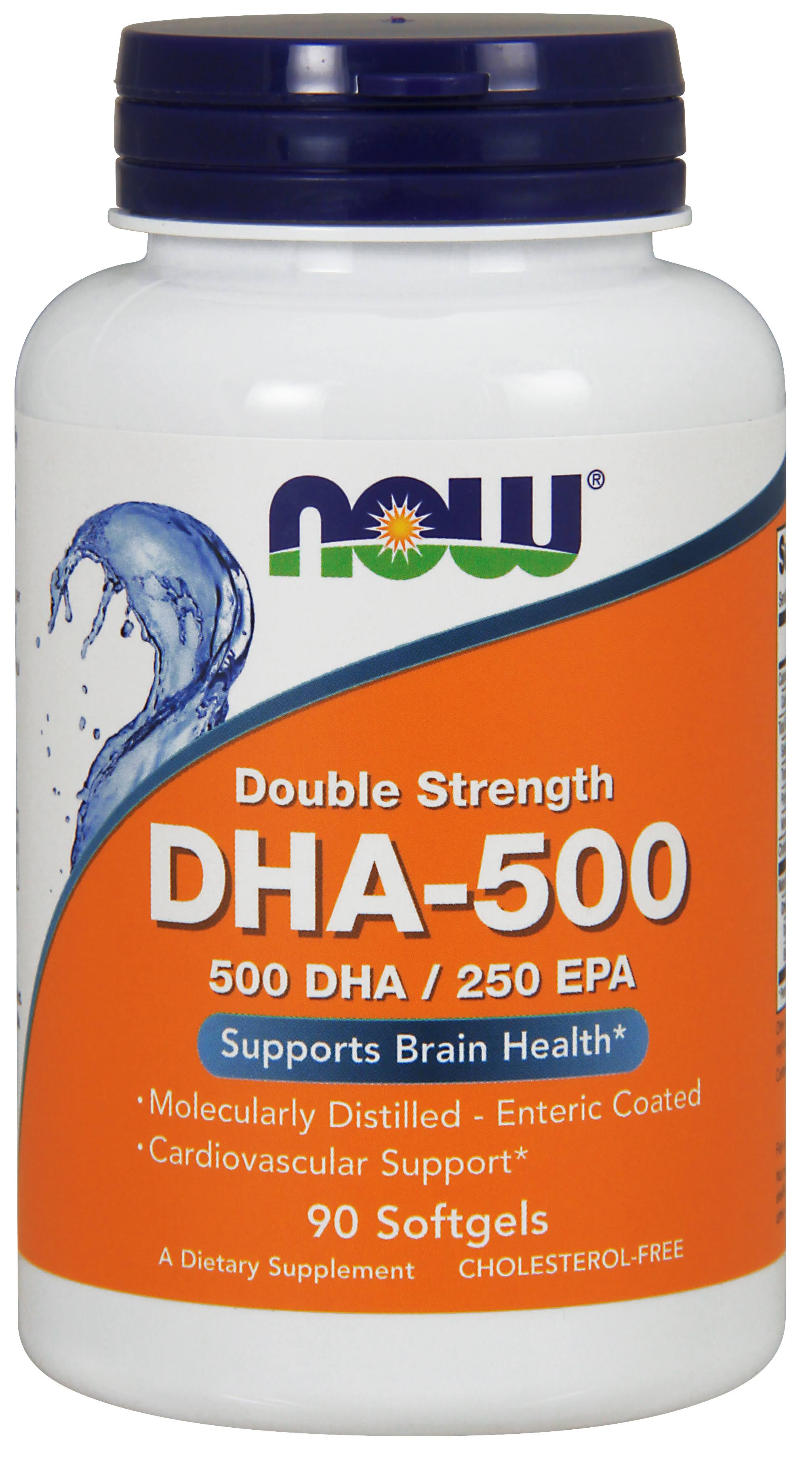 NOW Foods Double Strength DHA-500