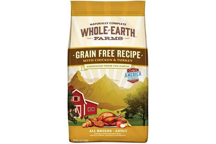 Whole Earth Farms Grain Free Dog Food - Chicken & Turkey