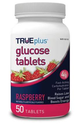 Gnp Glucose Tablets 50 Ct Raspberry Flavor