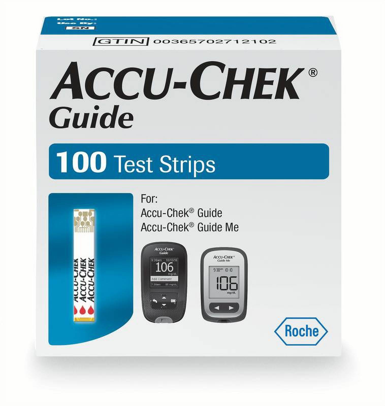 Accu-Chek Accu-Chek Guide Test Strips 100.0 Count