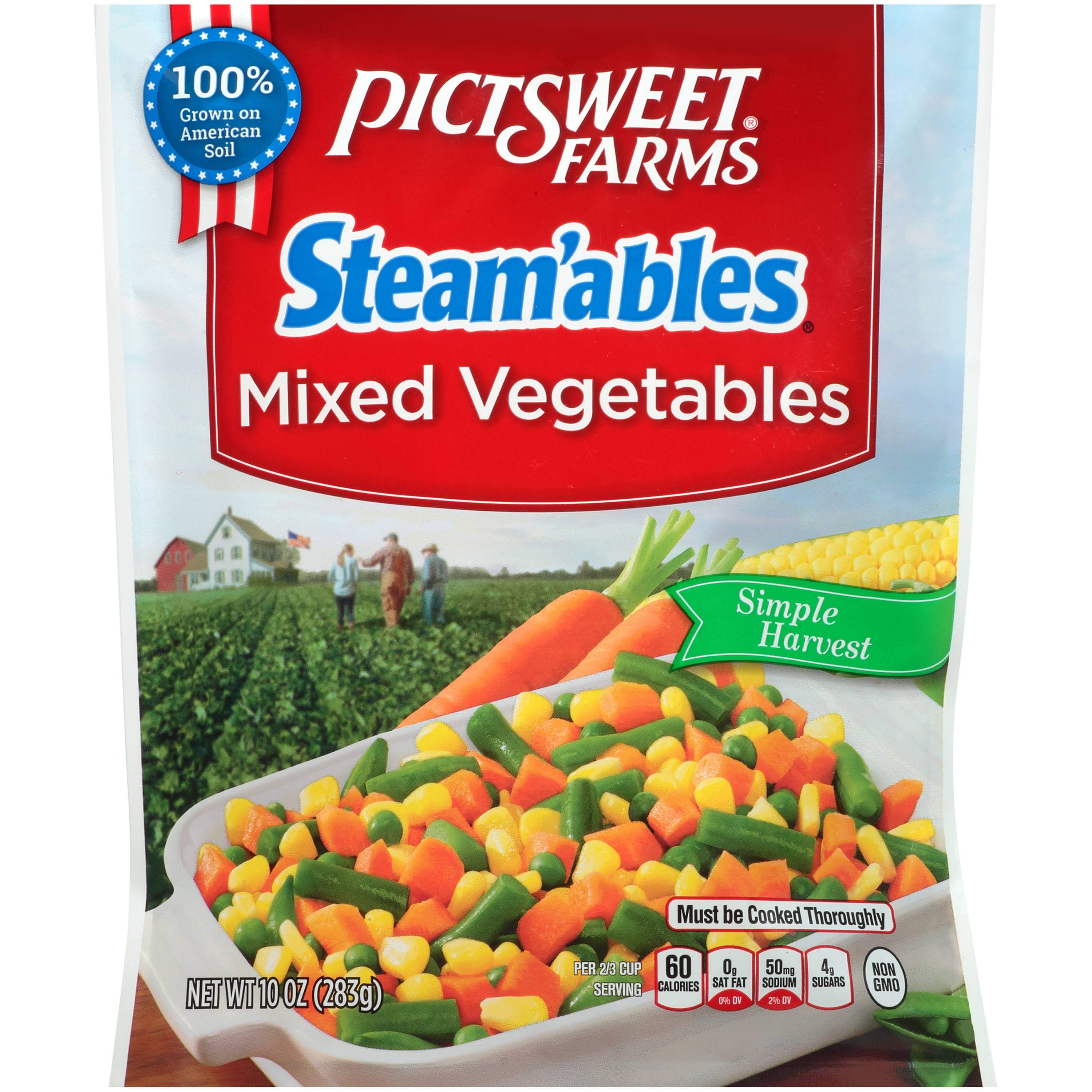 Pictsweet Farms Steam'ables Mixed Vegetables - 10 oz