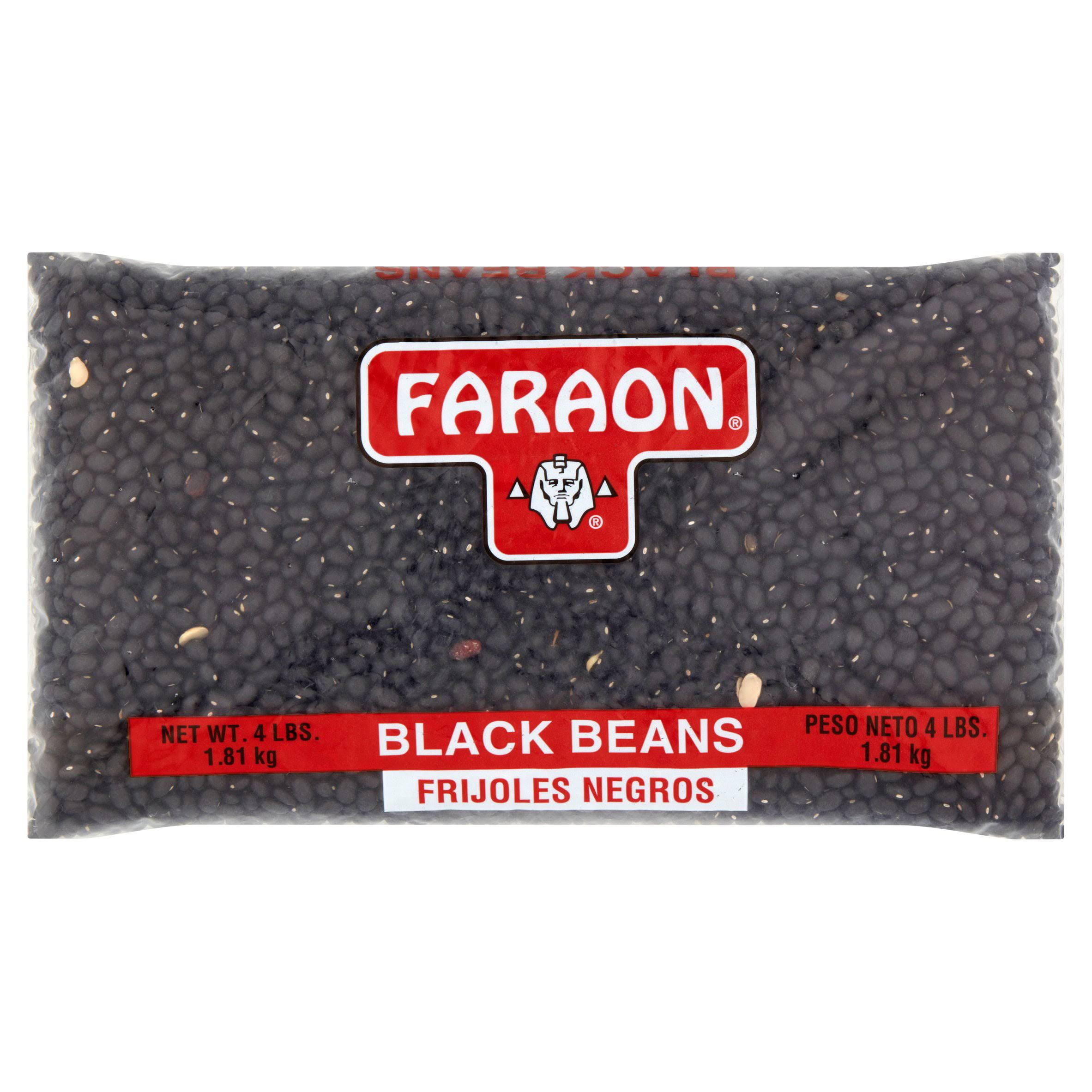 Faraon Black Beans, 4 Pound