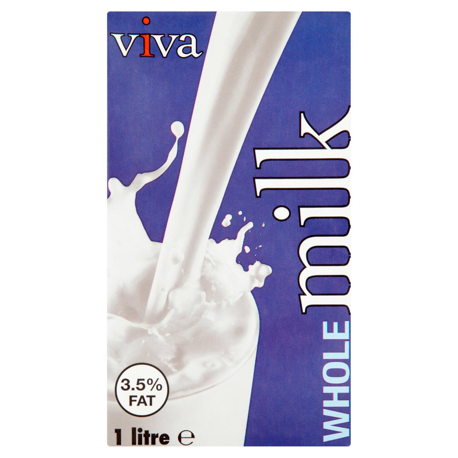 Viva Long-life Whole Milk 1L