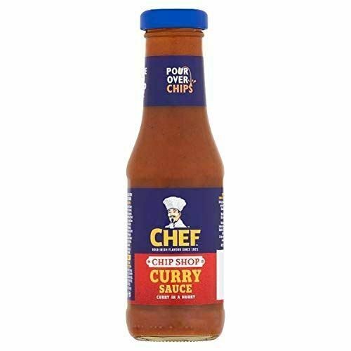Chef Chip Shop Curry Sauce 325g Glass Bottle