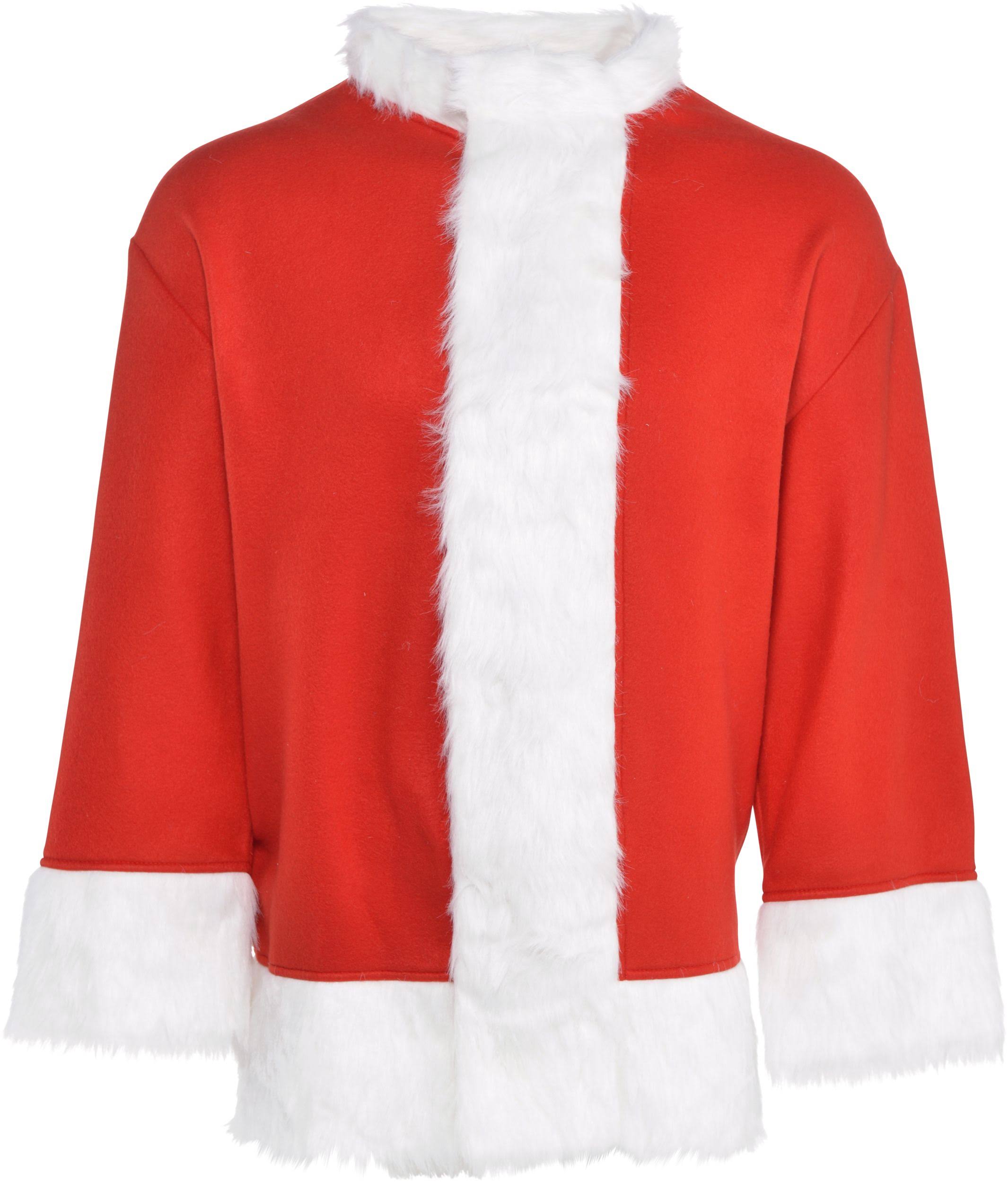 Christmas Santa Deluxe Adult Coat w/ Belt (2PC)