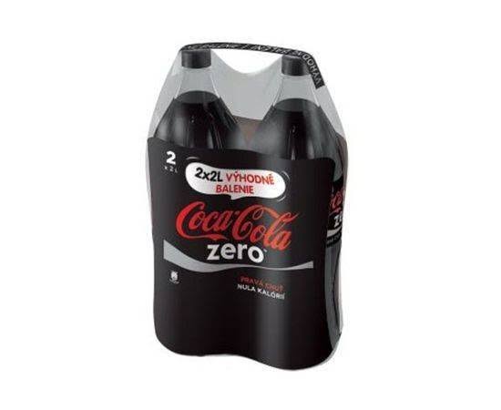 Coca Cola Zero Sugar Soft Drinks - 2ct