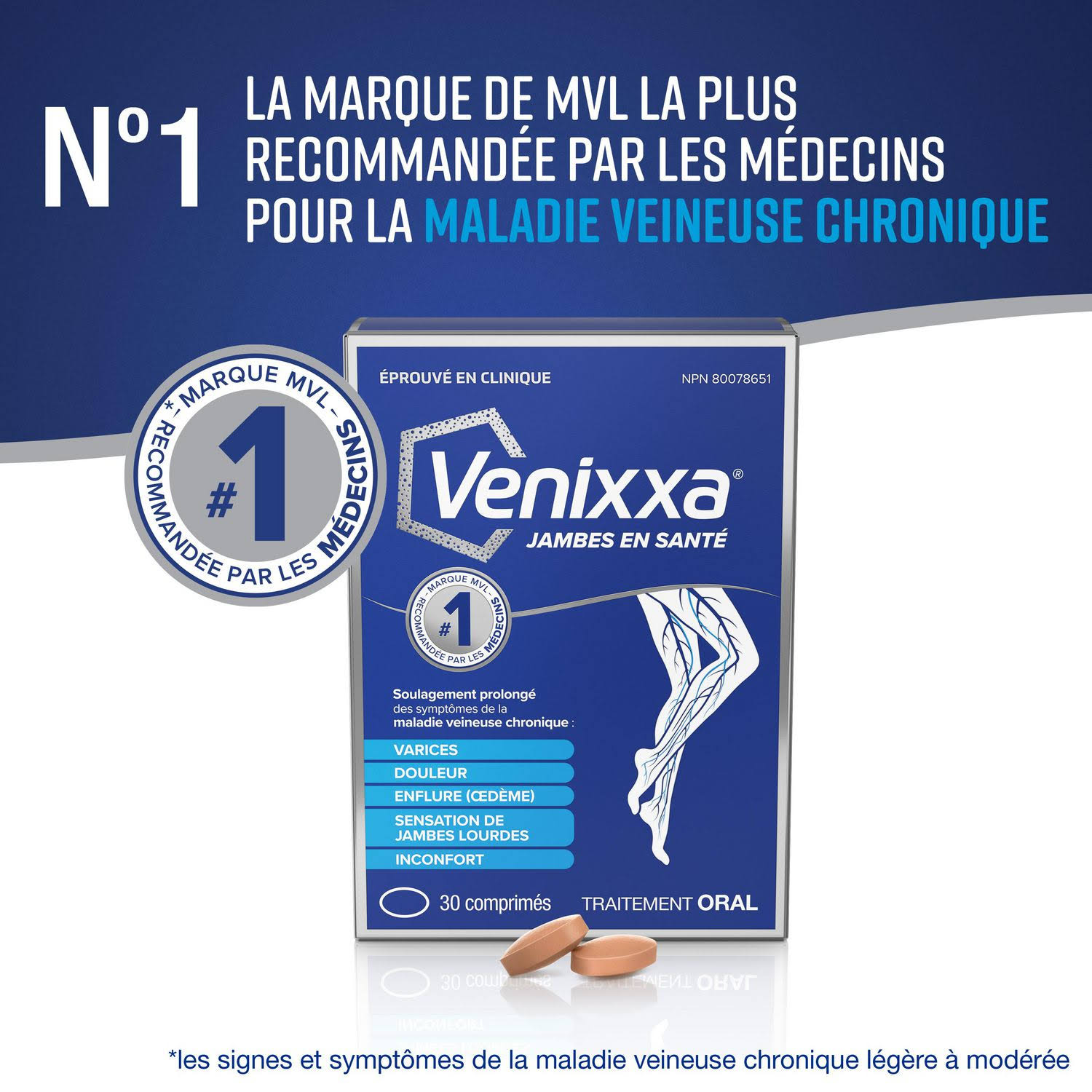 Venixxa Healthy Legs, 30 Tablets