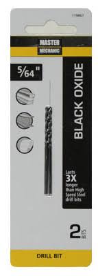 Master Mechanic Drill Bit - Black Oxide, 5/64"