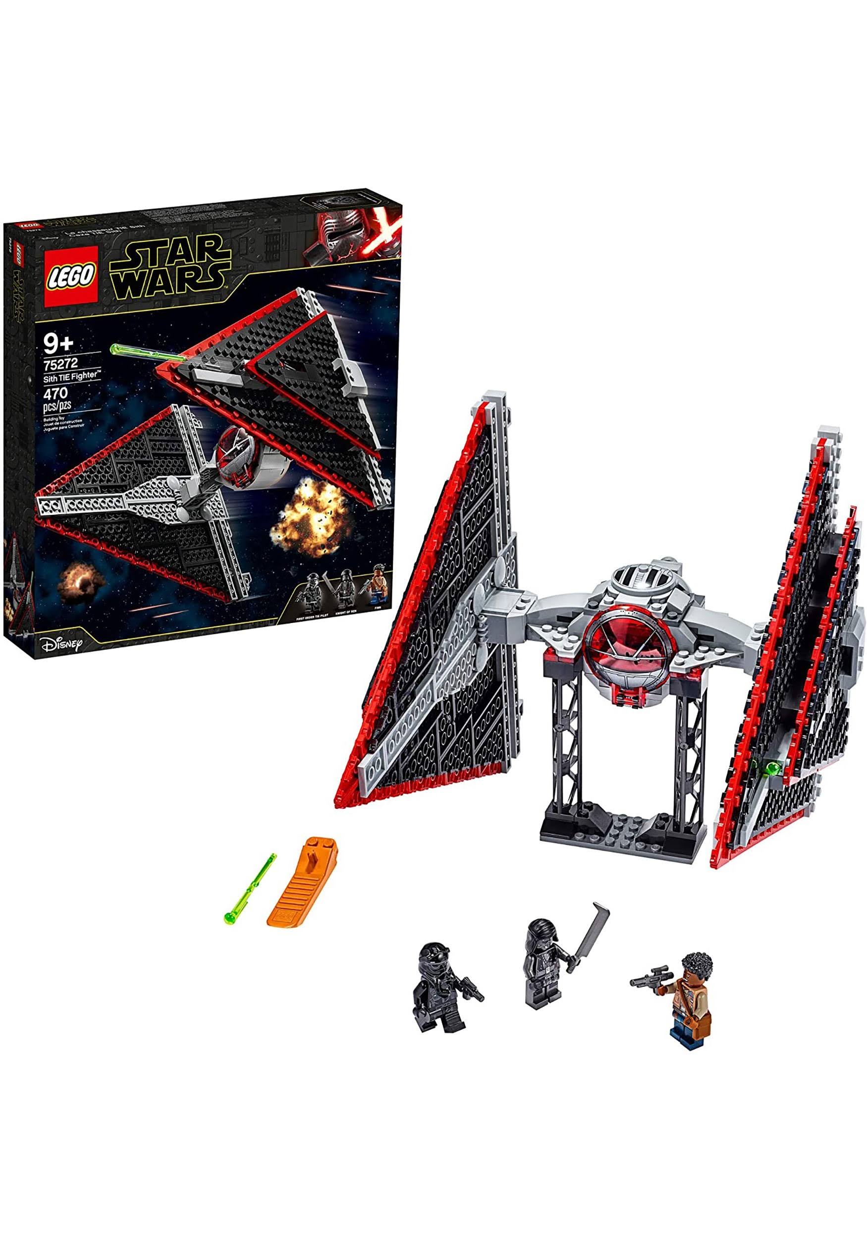 LEGO Star Wars Sith TIE Fighter 75272 Collectible Building Kit, Cool C
