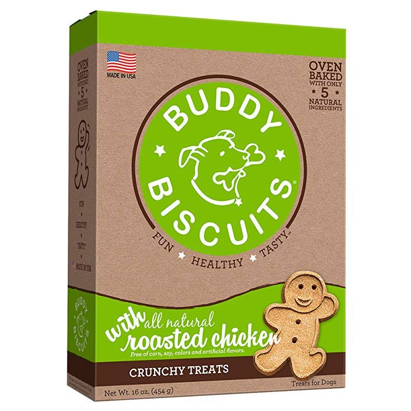 Buddy Biscuits Roasted Chicken Crunchy Dog Treats - 16oz