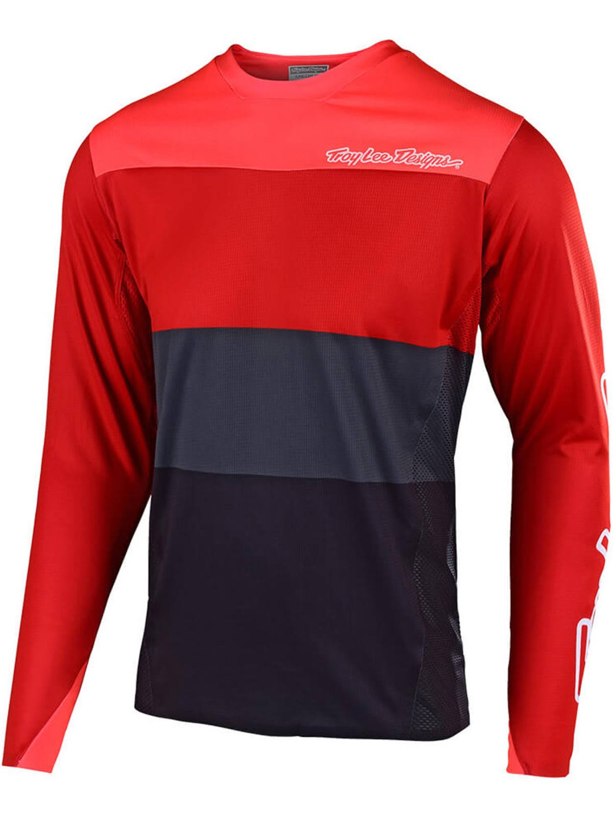 Troy Lee Designs 2019 Red Sprint Elite Long Sleeved MTB Jersey