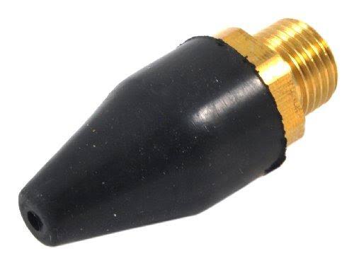 Forney 75354 Air Nozzle, Rubber Tipped with 1/8-Inch Male NPT